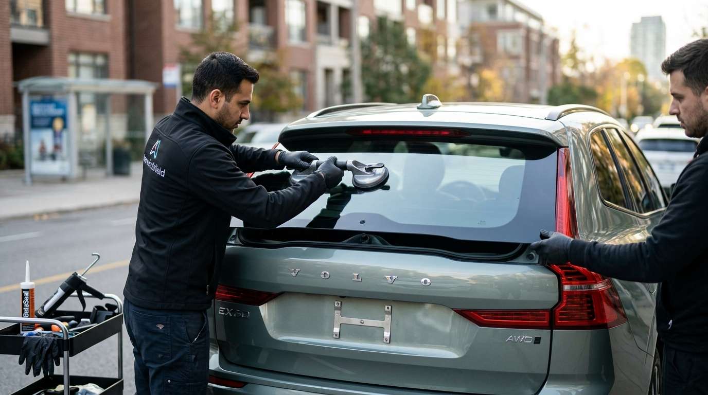 Back Glass Replacement for Volvo EX60 (EV) 2026-2027 by Alexwindshield