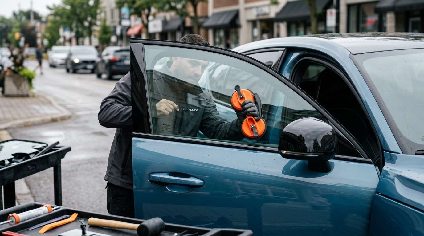 Door Glass Replacement for Volvo C40 Recharge 2022-2024 by Alexwindshield