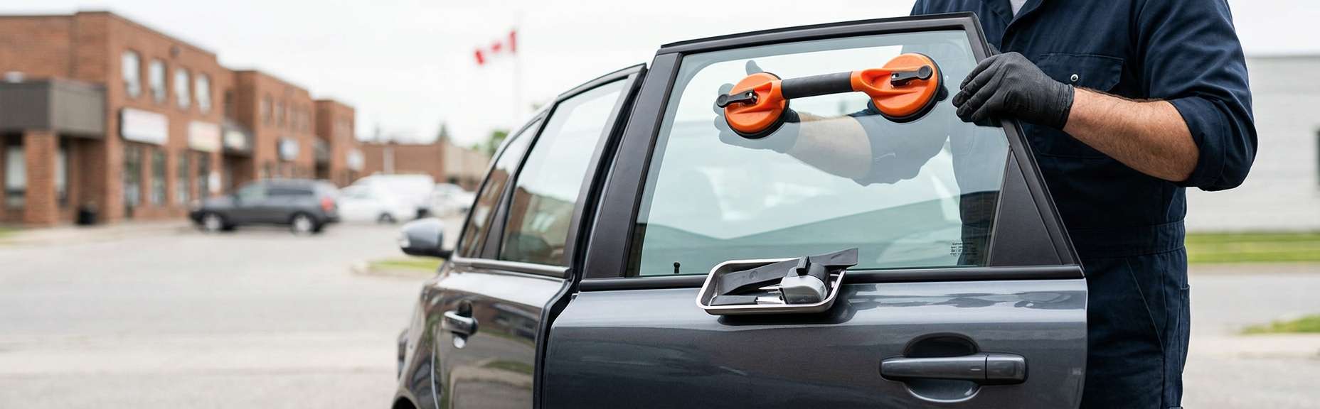 Door Glass Replacement for Volvo V50 2005-2012 by Alexwindshield