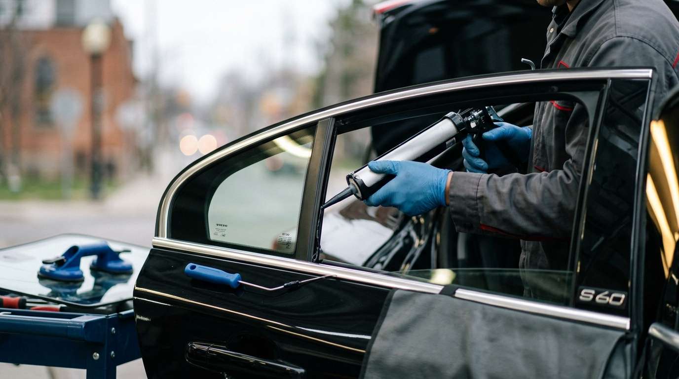 Quarter Glass Replacement for Volvo S60 2011-2018 by Alexwindshield
