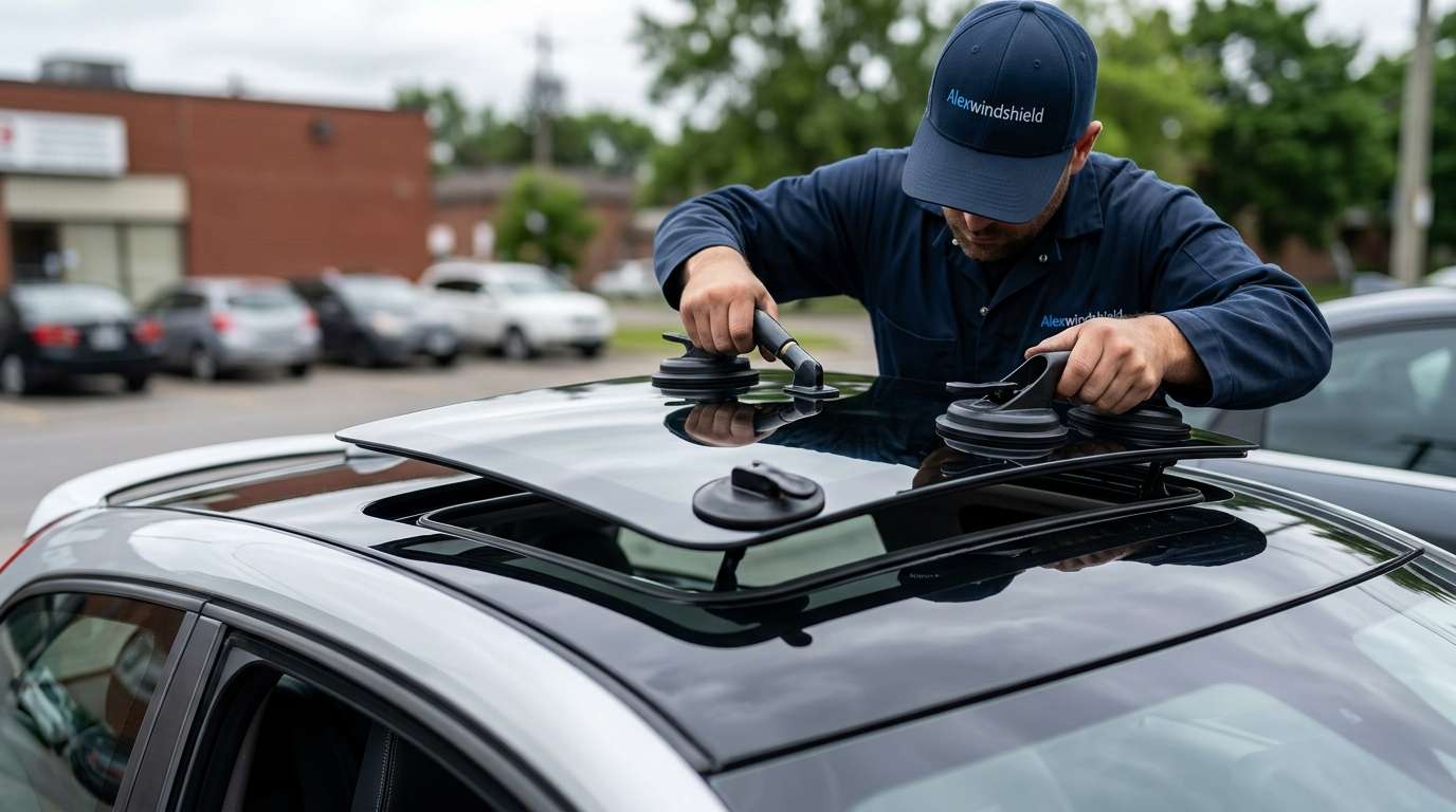 Sunroof Replacement for Volvo C30 2007-2013 by Alexwindshield