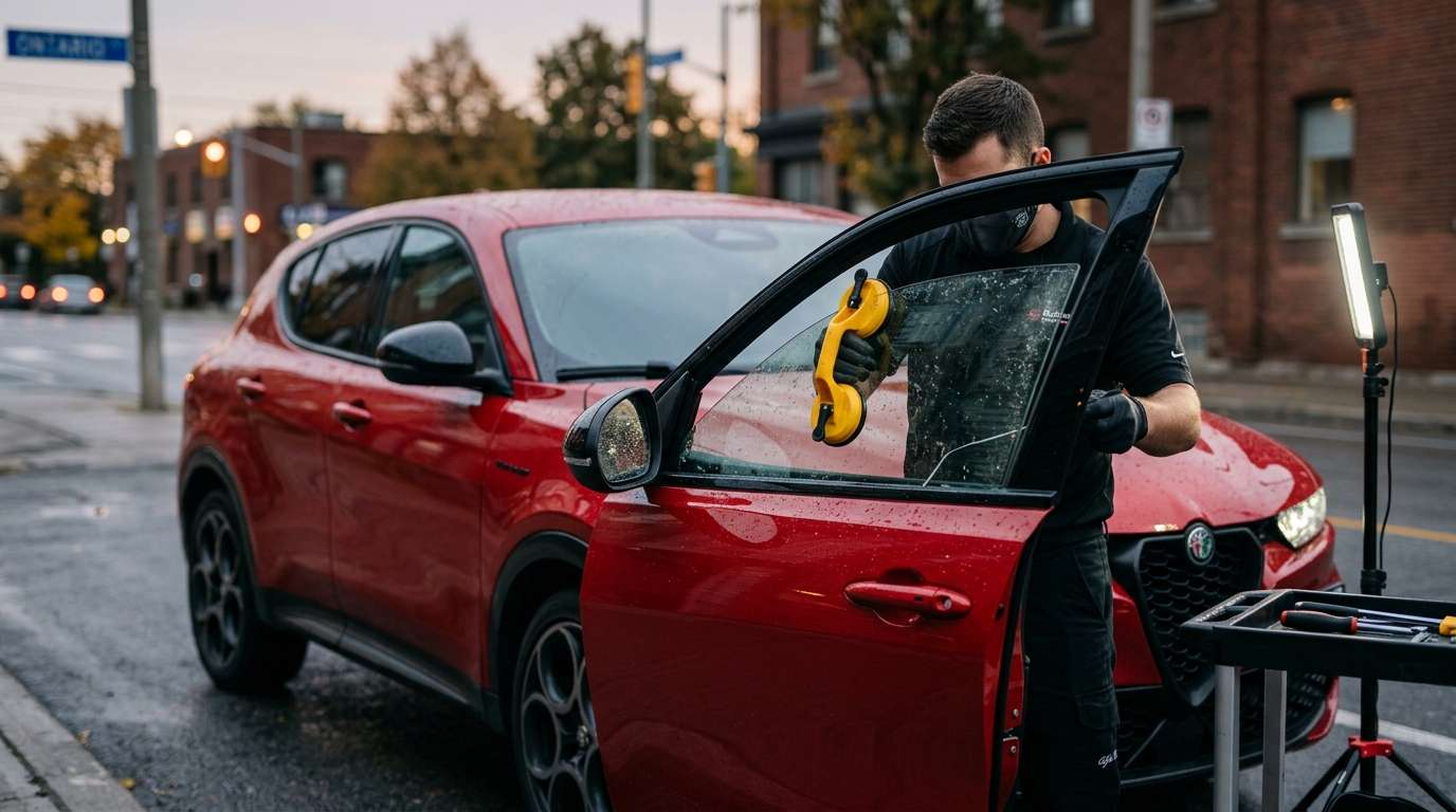 Door Glass Replacement for Alfa Romeo Tonale 2023-2027 by Alexwindshield