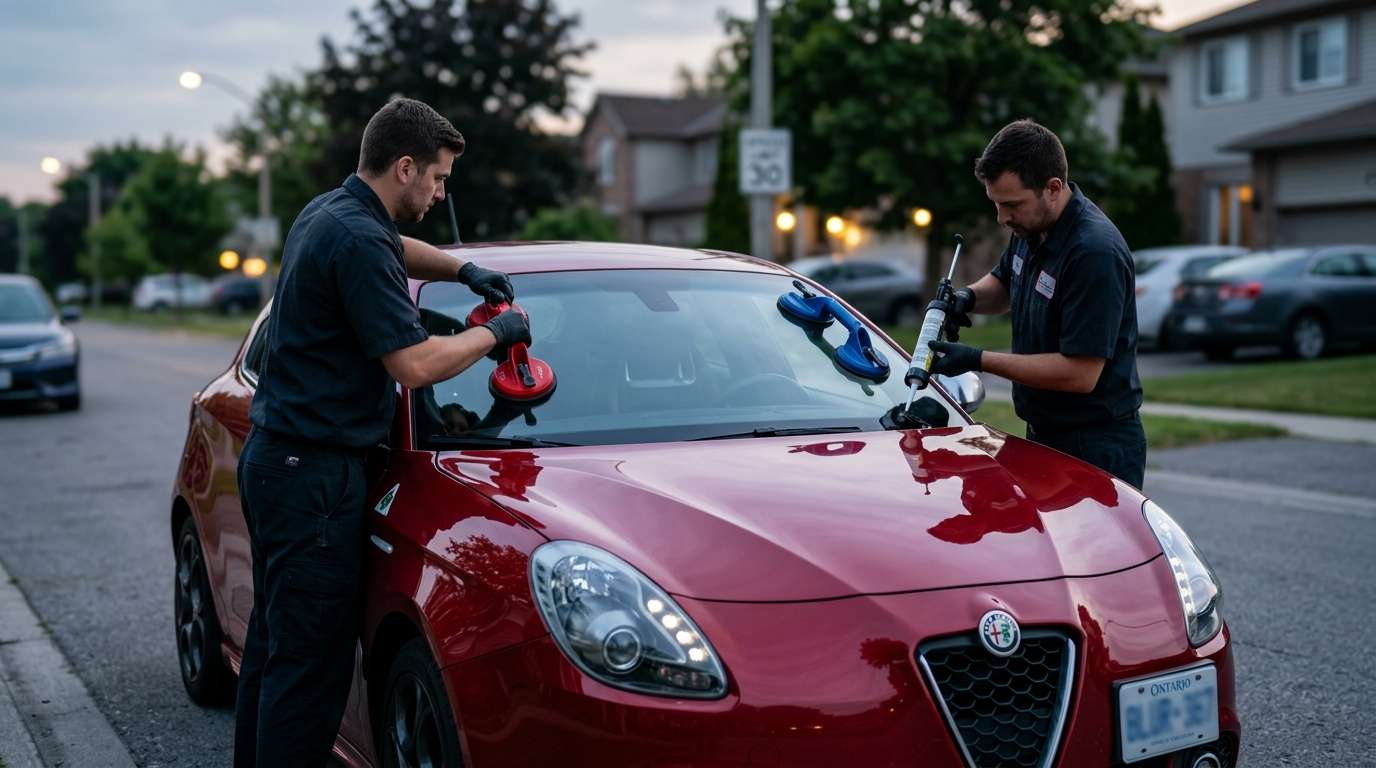 Windshield Replacement for Alfa Romeo Giulietta 2010-2020 by Alexwindshield