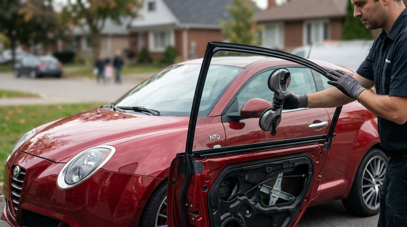 Door Glass Replacement for Alfa Romeo MiTo 2008-2018 by Alexwindshield