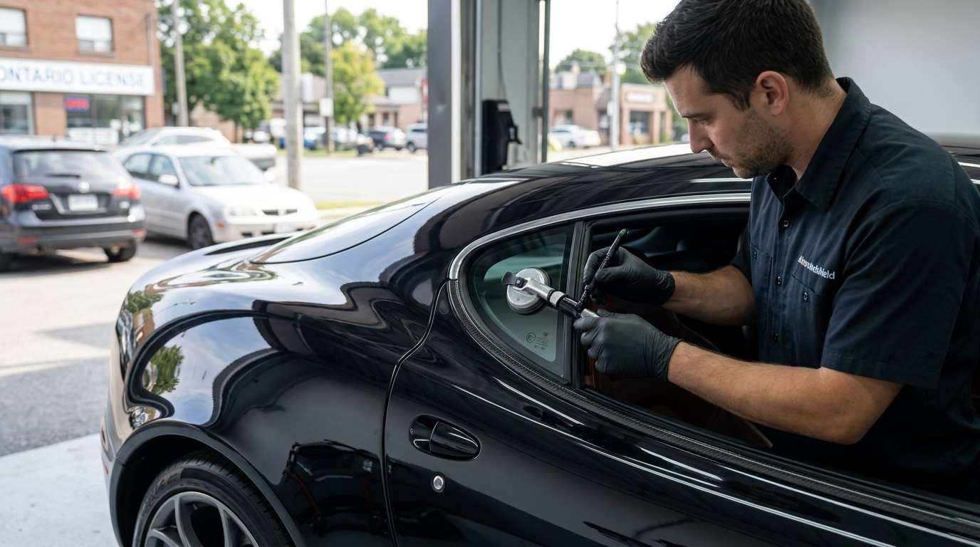 Quarter Glass Replacement for Alfa Romeo 8C Competizione / Spider 2007-2010 by Alexwindshield