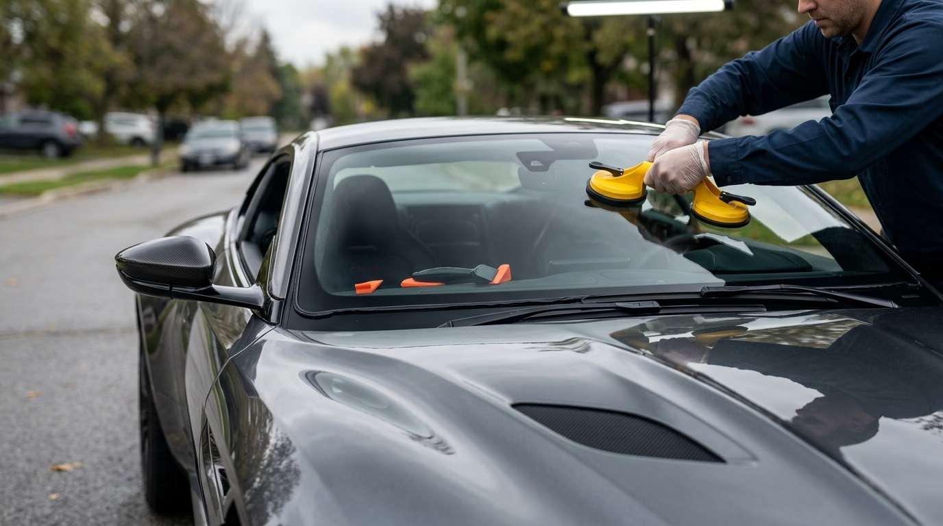 Windshield Replacement for Aston Martin DBS / Superleggera 2018-2024 by Alexwindshield