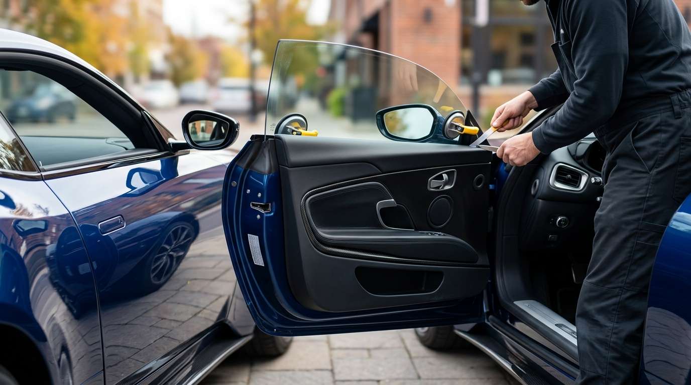 Door Glass Replacement for Aston Martin DB11 2017-2023 by Alexwindshield