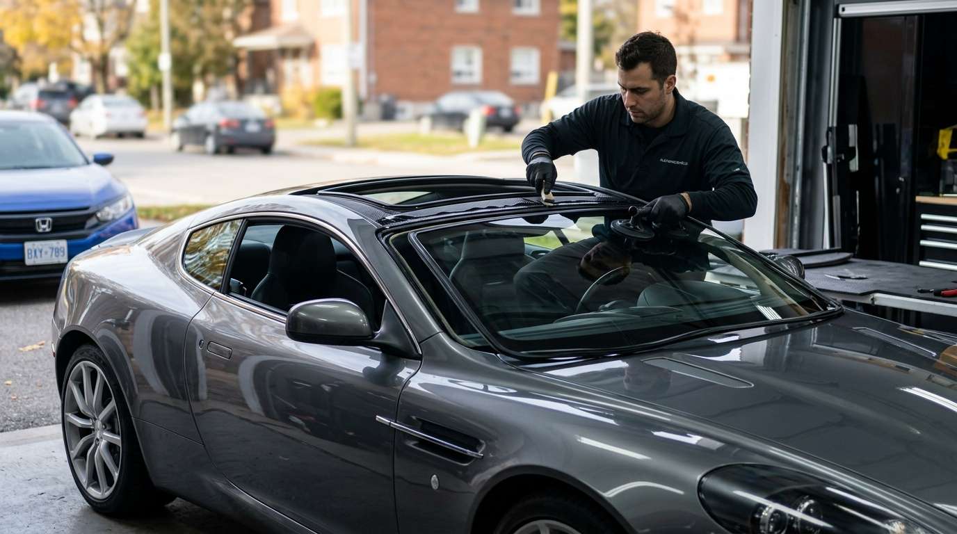 Sunroof Replacement for Aston Martin DB9 2004-2016 by Alexwindshield