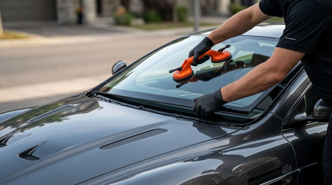 Windshield Replacement for Aston Martin DBS 2007-2012 by Alexwindshield