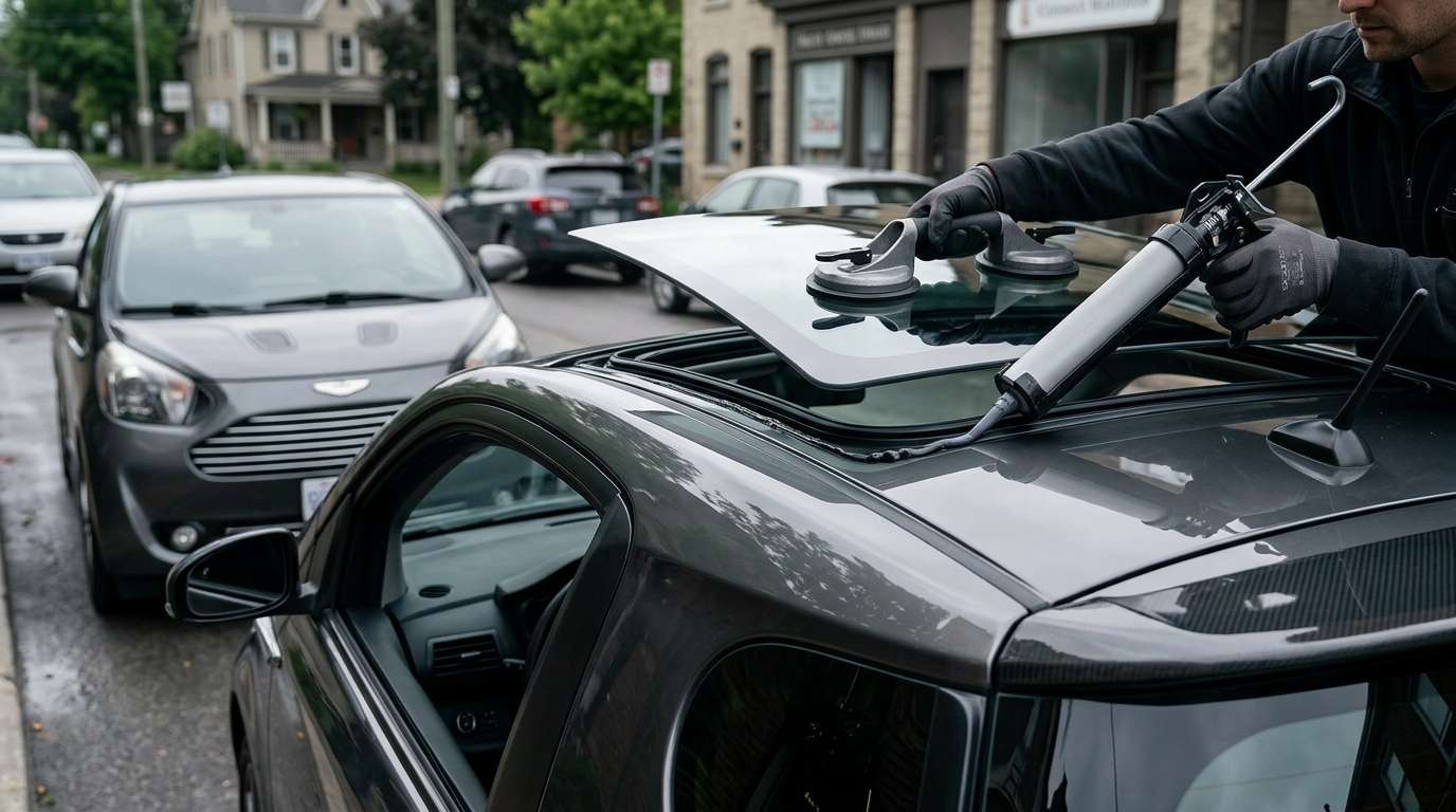 Sunroof Replacement for Aston Martin Cygnet 2011-2013 by Alexwindshield