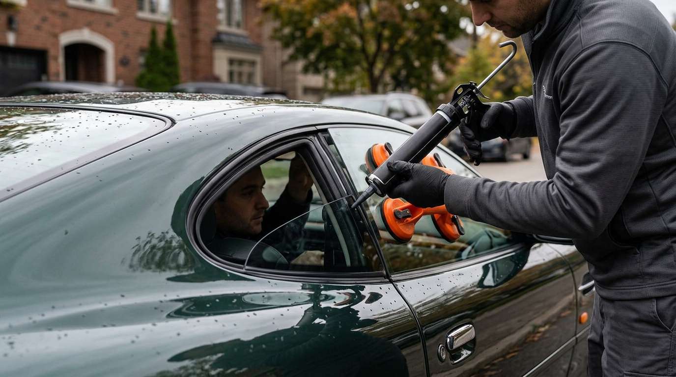 Vent Glass Replacement for Aston Martin DB7 / Vantage 1994-2004 by Alexwindshield