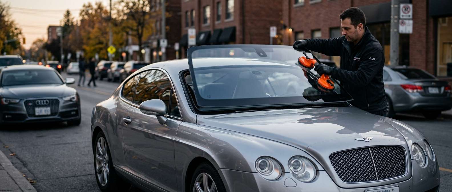 Windshield Replacement for Bentley Continental GT 2003-2010 by Alexwindshield