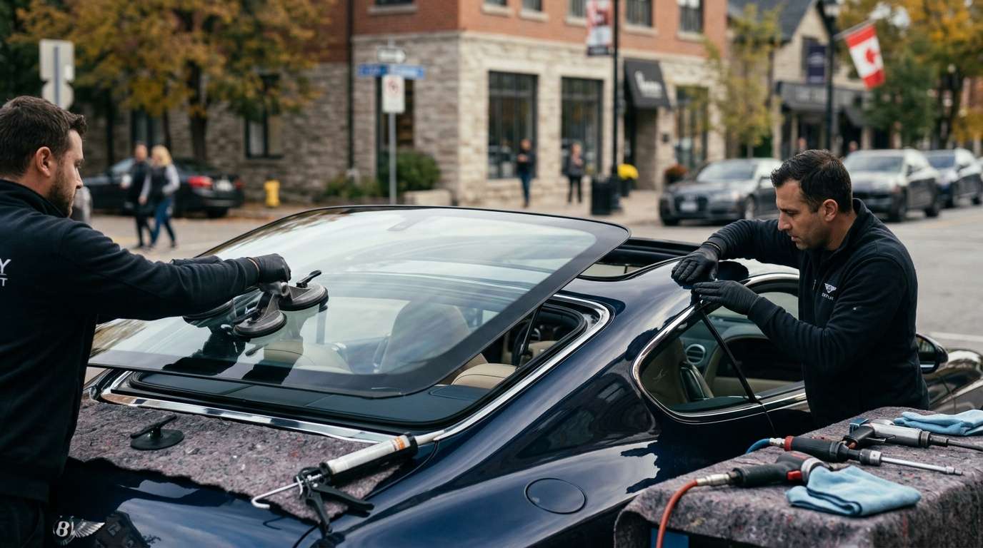 Sunroof Replacement for Bentley Continental GT 2003-2010 by Alexwindshield