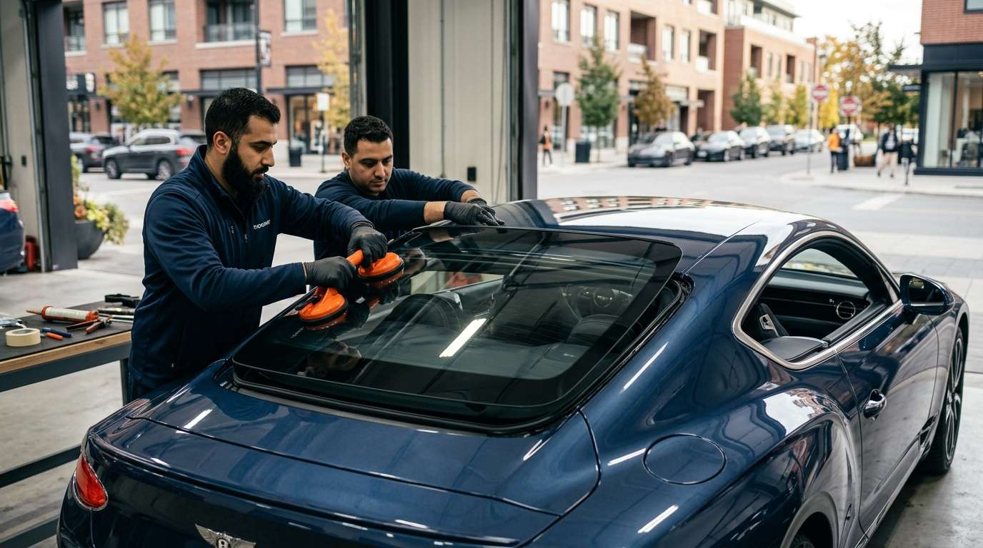 Back Glass Replacement for Bentley Continental GT 2025-2027 (New Gen) by Alexwindshield