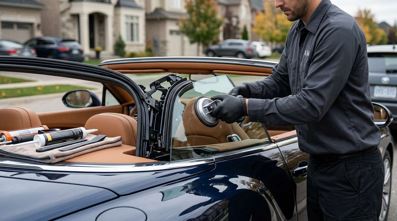 Quarter Glass Replacement for Bentley Continental GTC (Convertible) 2011-2018 by Alexwindshield