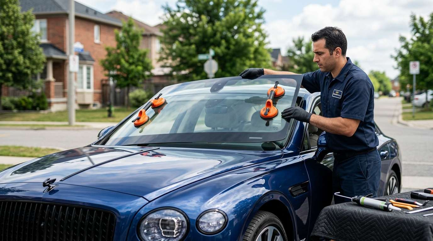Windshield Replacement for Bentley Flying Spur 2020-2024 by Alexwindshield