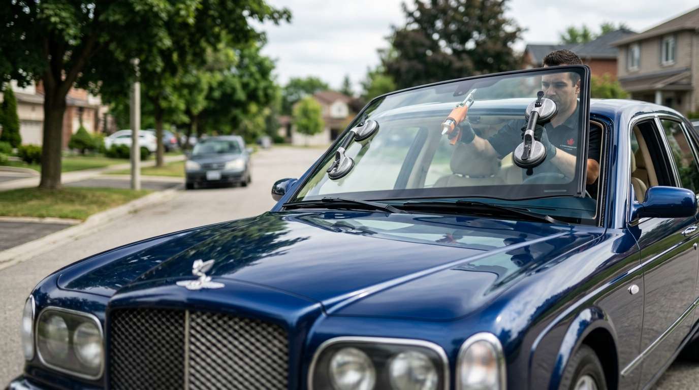Windshield Replacement for Bentley Arnage 1998-2009 by Alexwindshield
