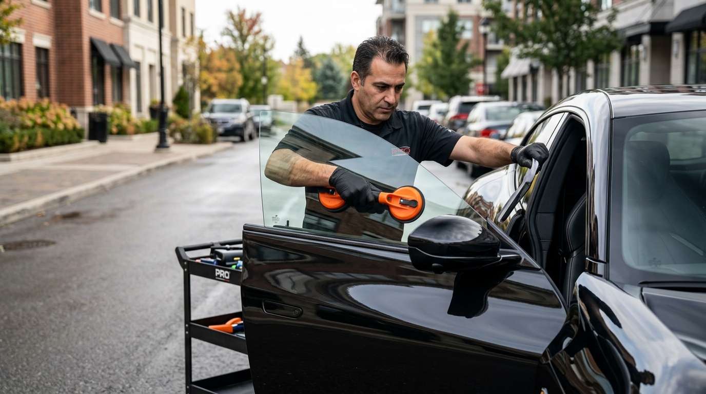 Door Glass Replacement for Ferrari Purosangue 2023-2027 by Alexwindshield
