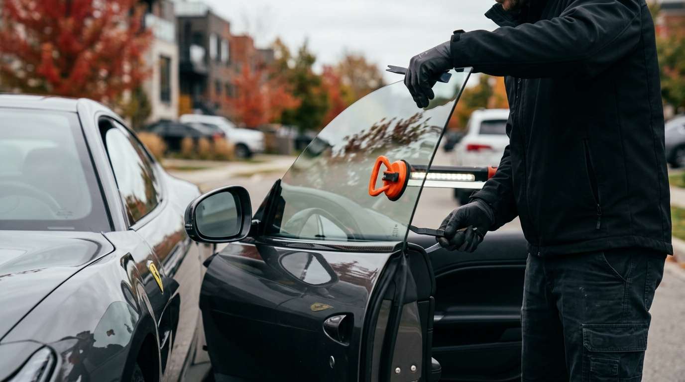 Door Glass Replacement for Ferrari Luce (EV) 2026-2027 by Alexwindshield