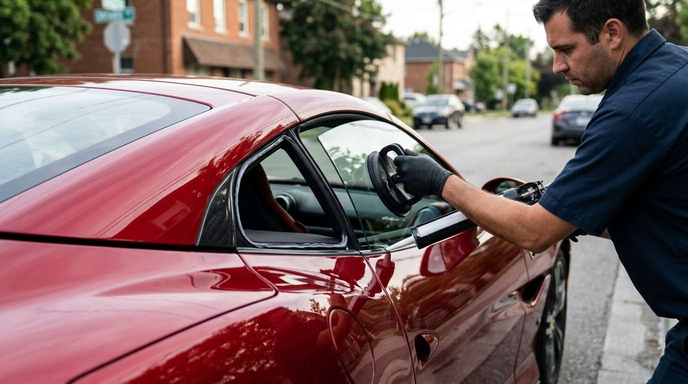Quarter Glass Replacement for Ferrari Portofino / Portofino M 2017-2023 by Alexwindshield