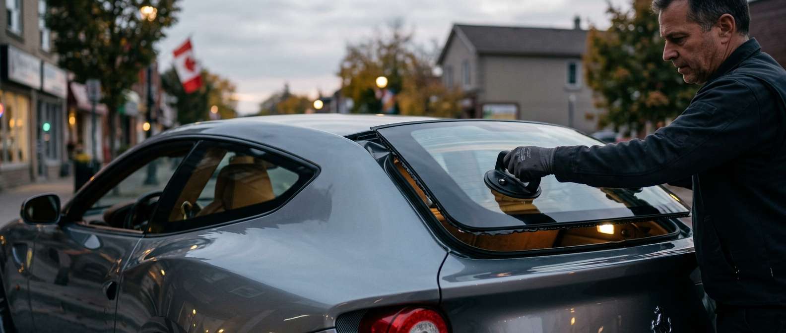 Back Glass Replacement for Ferrari FF 2011-2016 by Alexwindshield