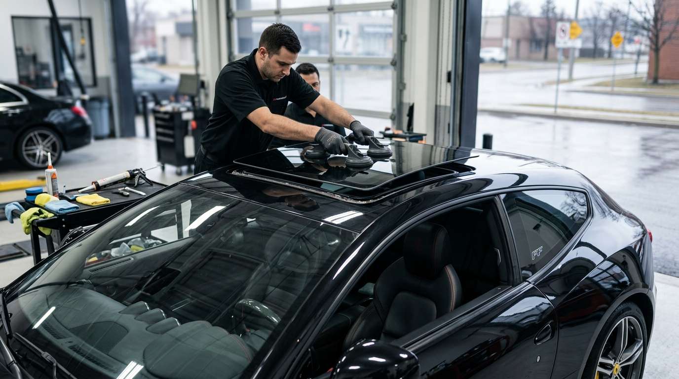 Sunroof Replacement for Ferrari FF 2011-2016 by Alexwindshield
