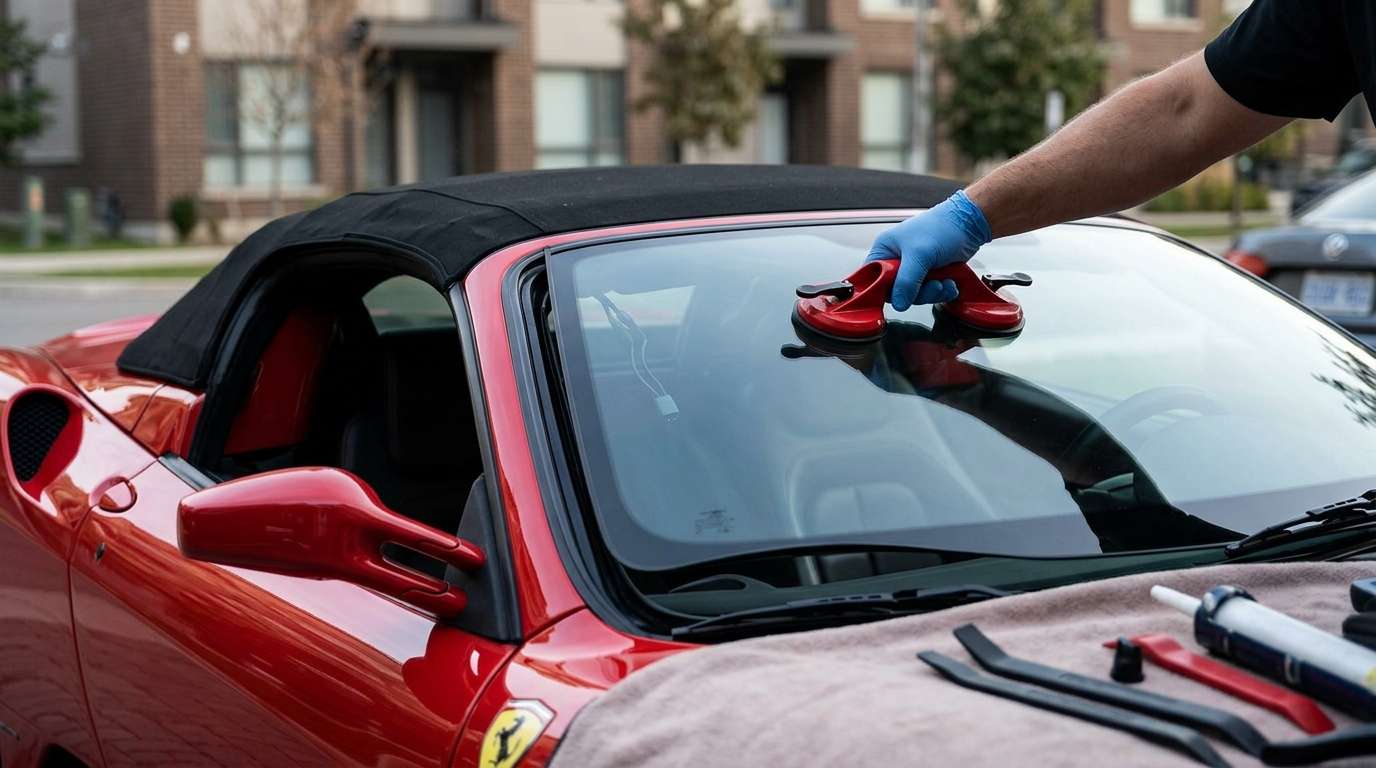 Sunroof Replacement for Ferrari F430 / Spider / Scuderia 2004-2009 by Alexwindshield