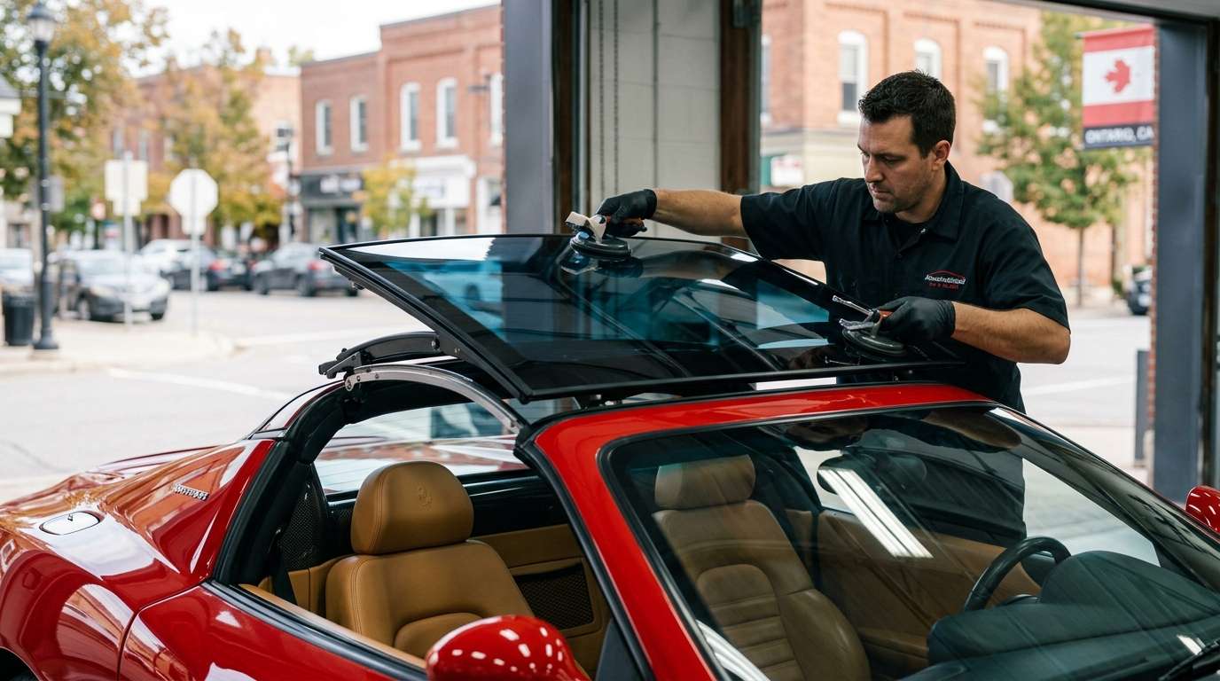 Sunroof Replacement for Ferrari 575M Maranello / Superamerica 2002-2006 by Alexwindshield