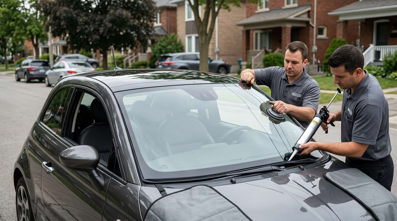 Windshield Replacement for Fiat 500e (Electric) 2013-2019 by Alexwindshield