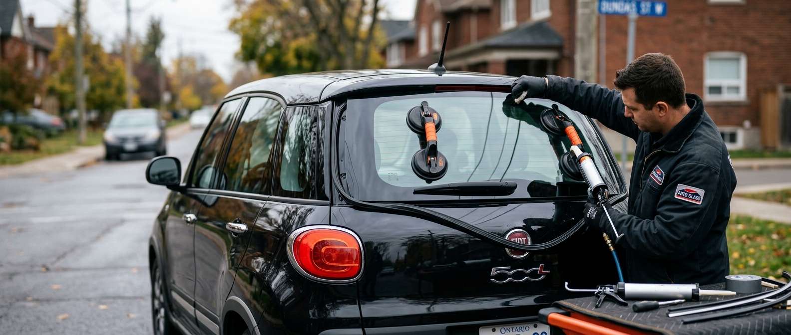Back Glass Replacement for Fiat 500L 2014-2020 by Alexwindshield