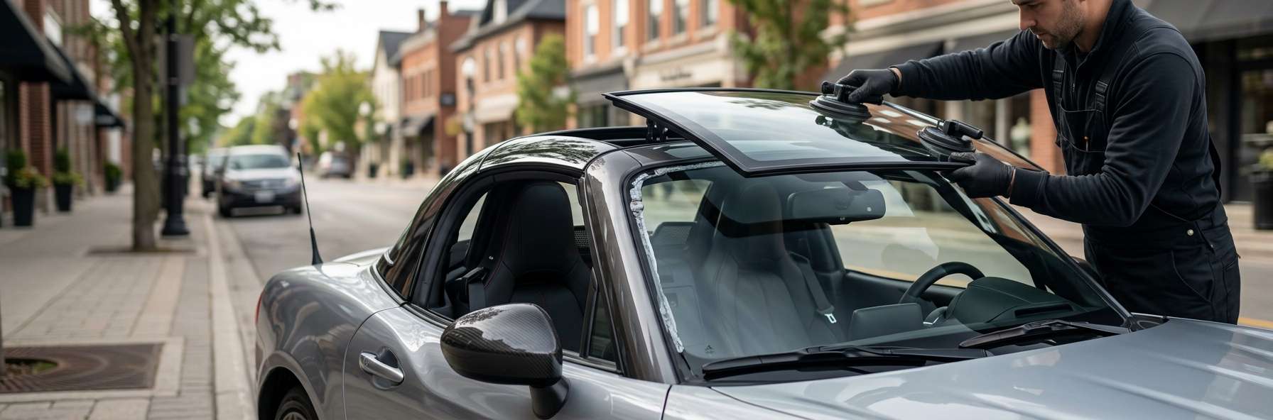 Sunroof Replacement for Fiat 124 Spider 2017-2020 by Alexwindshield