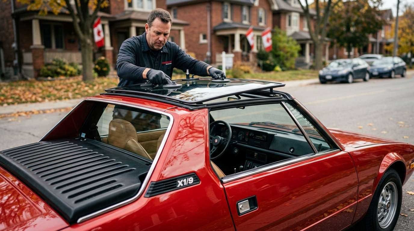 Sunroof Replacement for Fiat X1/9 1972-1989 by Alexwindshield