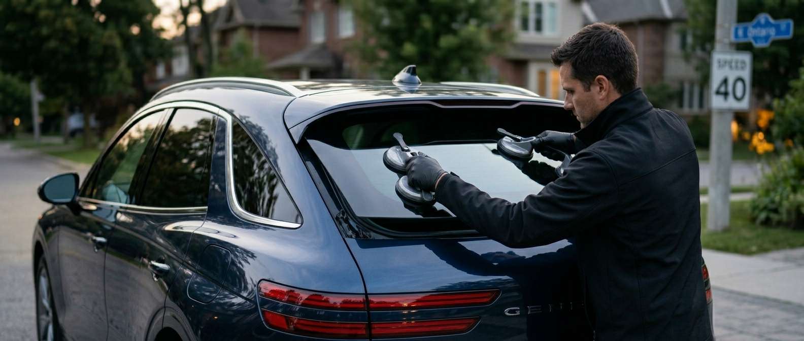 Back Glass Replacement for Genesis Electrified GV70 (EV) 2023-2027 by Alexwindshield