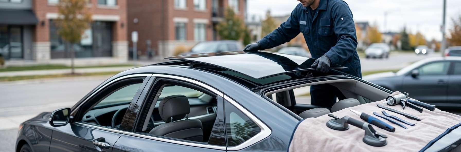 Sunroof Replacement for Genesis G80 2017-2020 by Alexwindshield