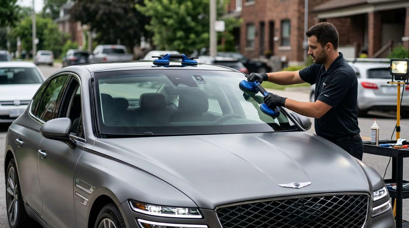 Windshield Replacement for Genesis Electrified G80 (EV) 2022-2027 by Alexwindshield