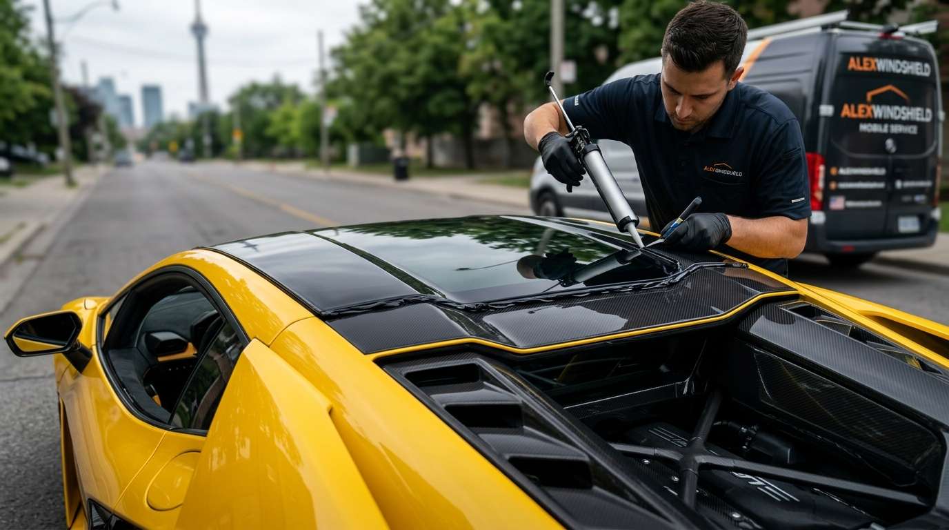 Sunroof Replacement for Lamborghini Revuelto (LB744) 2023-2027 by Alexwindshield
