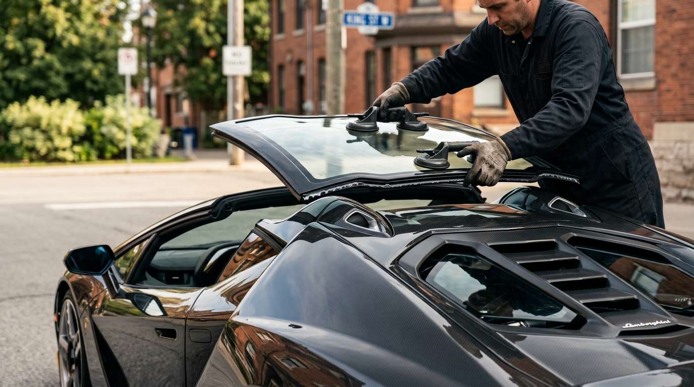 Sunroof Replacement for Lamborghini Centenario / Roadster 2016-2017 by Alexwindshield