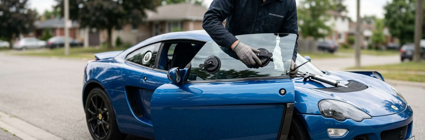 Door Glass Replacement for Lotus Europa S 2006-2010 by Alexwindshield
