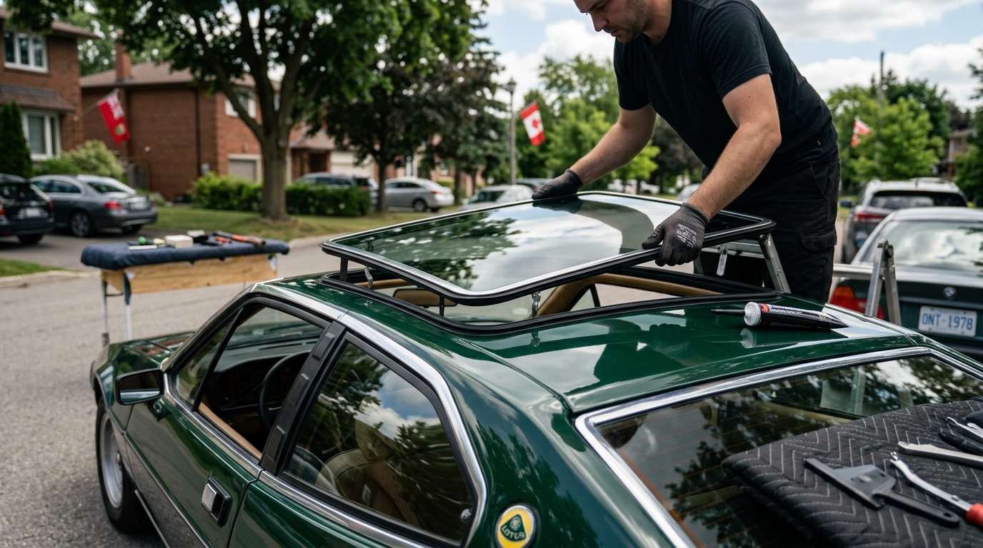 Sunroof Replacement for Lotus Eclat 1975-1982 by Alexwindshield