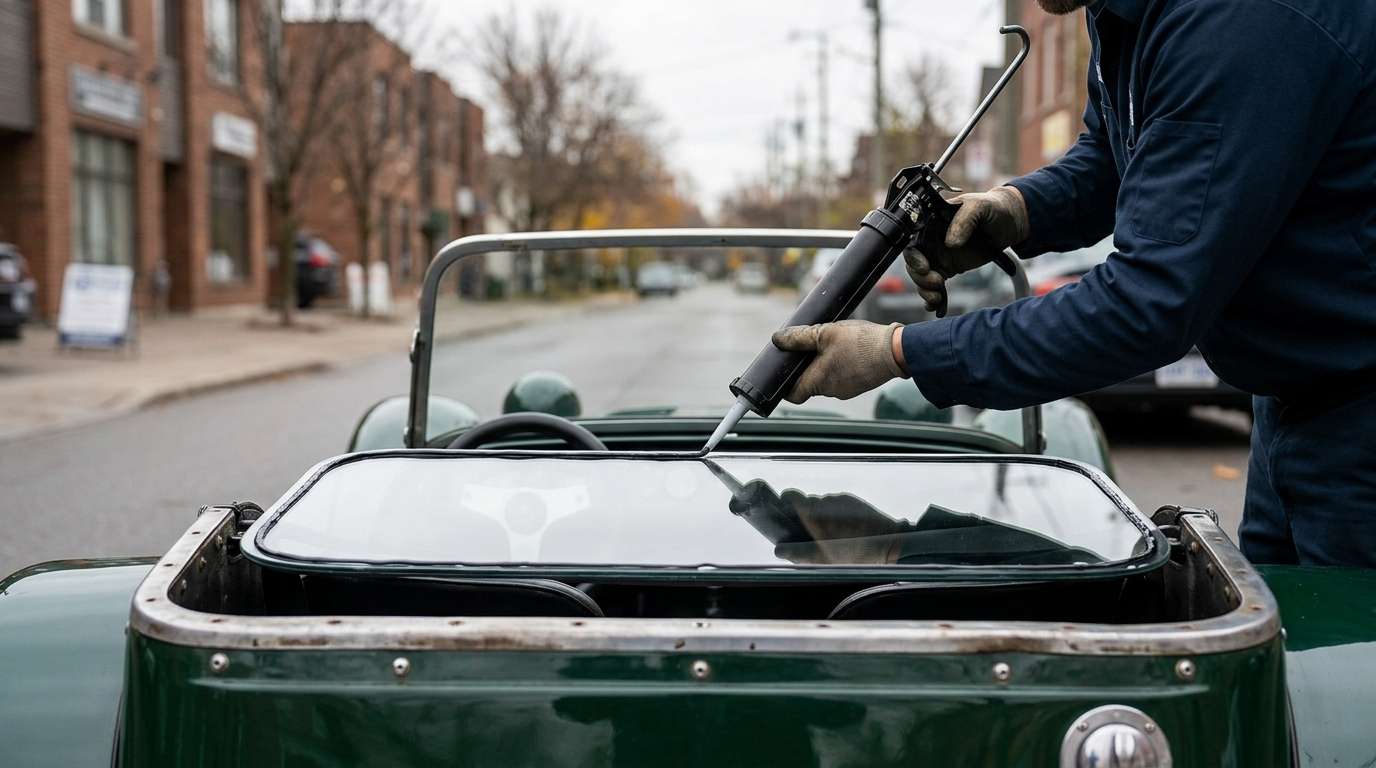 Back Glass Replacement for Lotus Seven 1957-1973 by Alexwindshield
