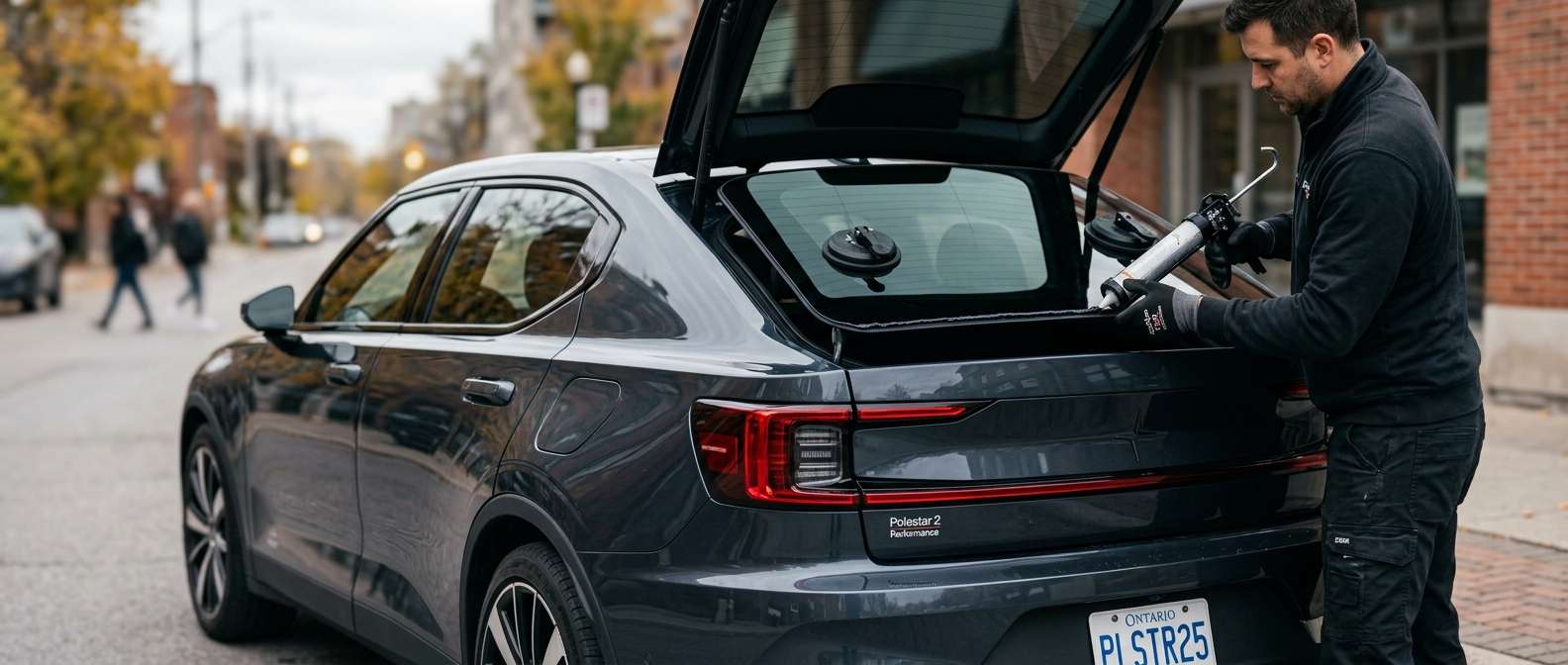 Back Glass Replacement for Polestar Polestar 2 2025-2026 by Alexwindshield