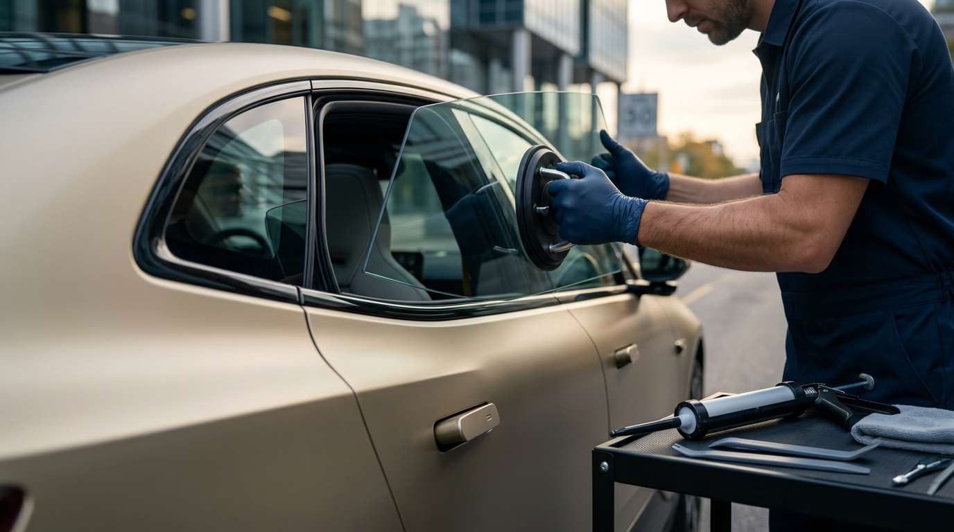 Door Glass Replacement for Polestar Polestar 4 2024-2027 by Alexwindshield