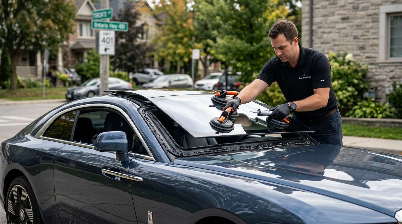 Sunroof Replacement for Rolls-Royce Spectre (EV) 2024-2027 by Alexwindshield
