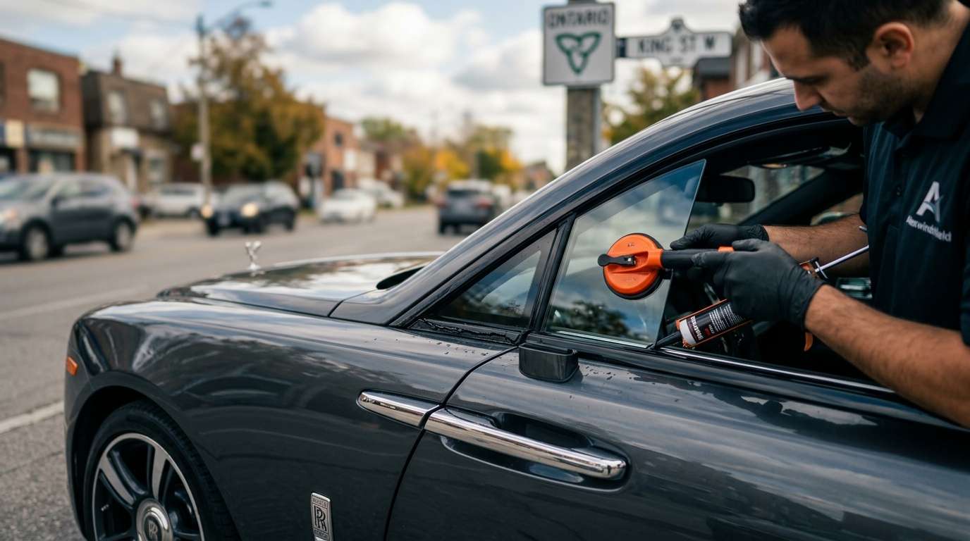 Quarter Glass Replacement for Rolls-Royce Wraith 2013-2023 by Alexwindshield