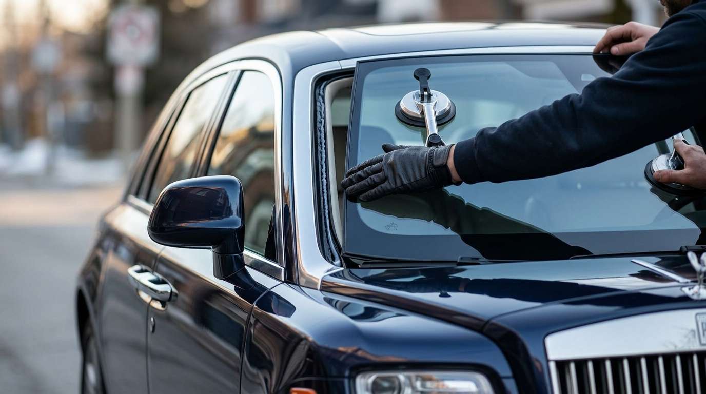 Windshield Replacement for Rolls-Royce Ghost 2010-2020 by Alexwindshield