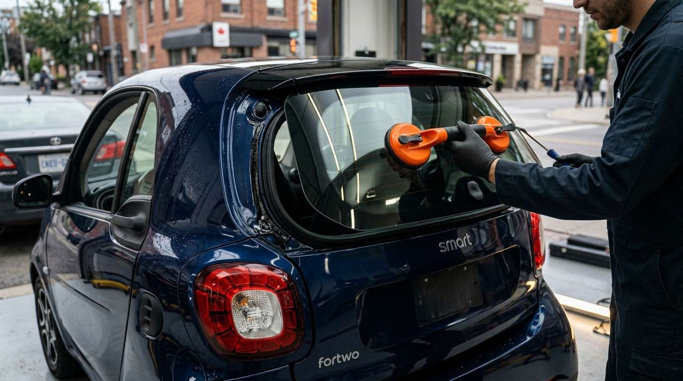 Back Glass Replacement for Smart Fortwo 2016-2024 (W453) by Alexwindshield