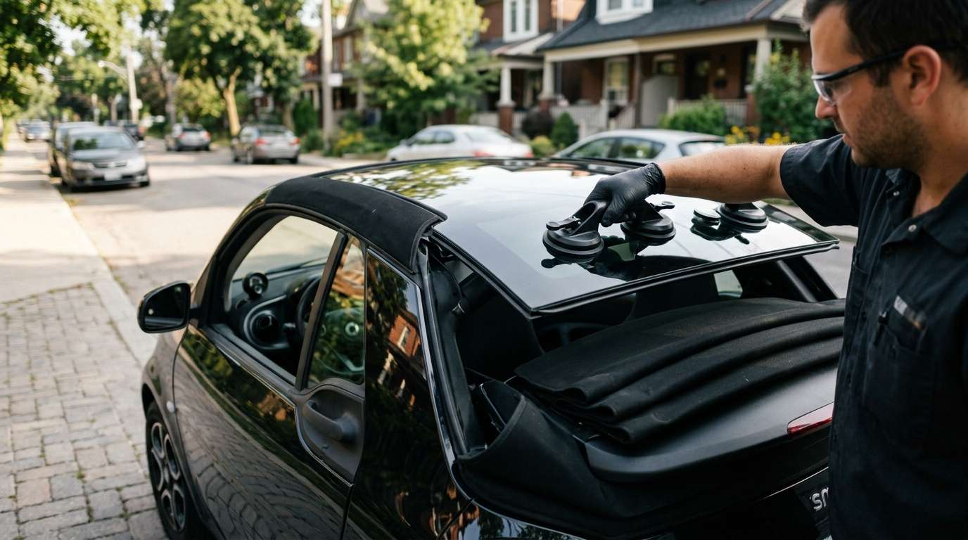 Sunroof Replacement for Smart Fortwo Cabrio 2000-2024 by Alexwindshield