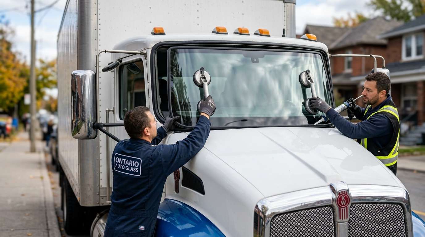 Windshield Replacement for Kenworth T170 2008-2025 by Alexwindshield