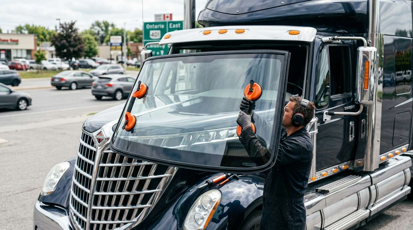 Windshield Replacement for International LoneStar 2008-2012 by Alexwindshield