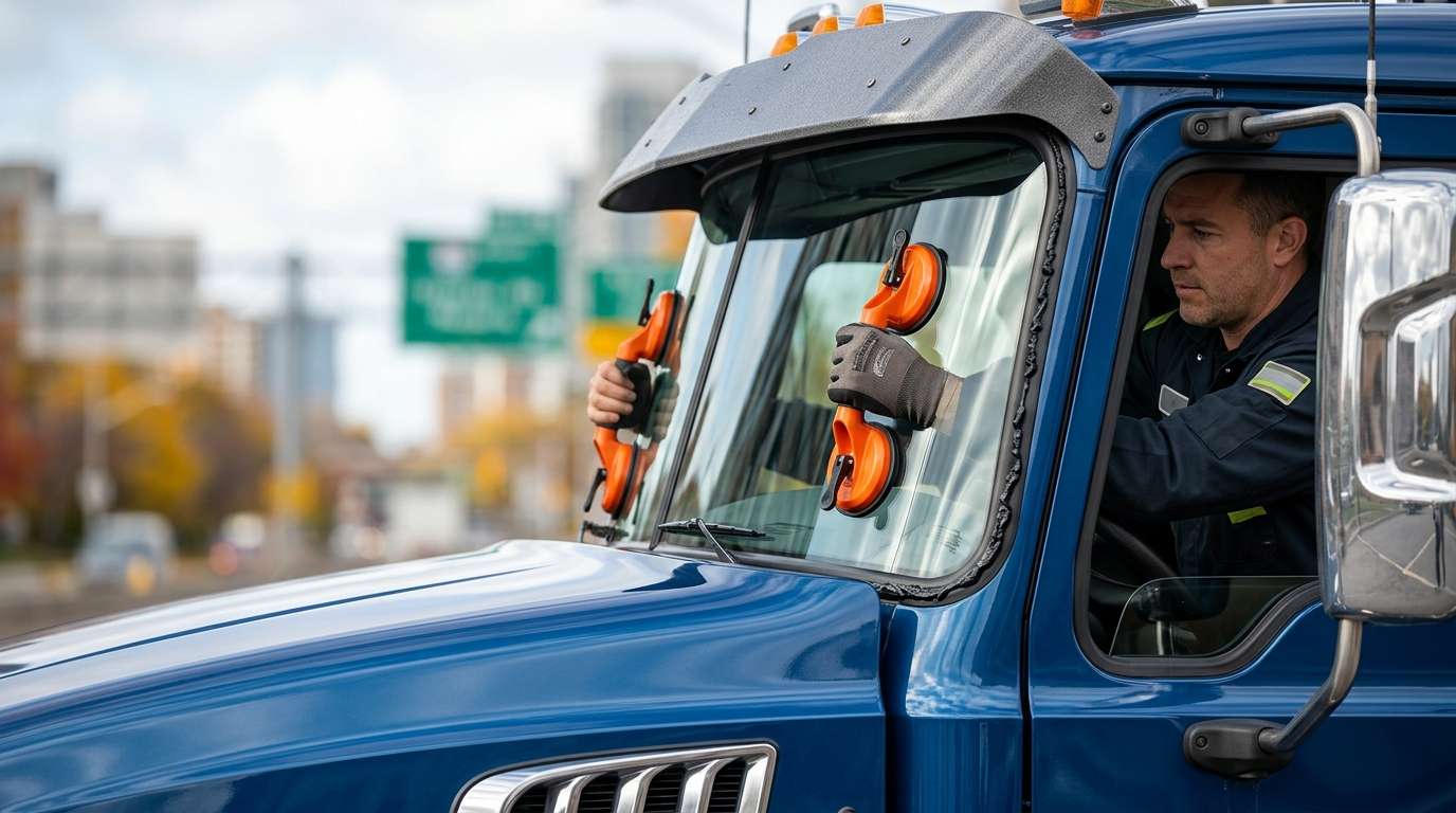 Windshield Replacement for Mack Granite GU 2002-2025 by Alexwindshield